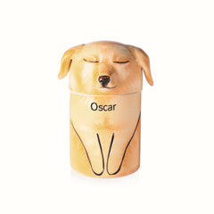 Custom Ceramic Dog Urn Personalized Memorial