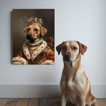 Royal Pet Portraits-The King