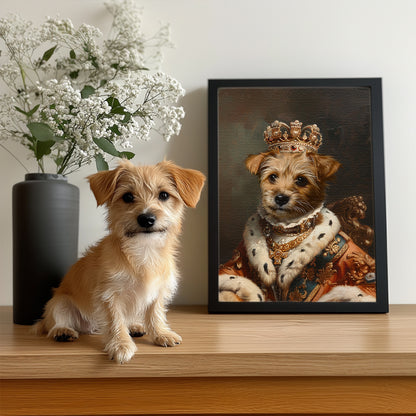 Royal Pet Portraits-The King