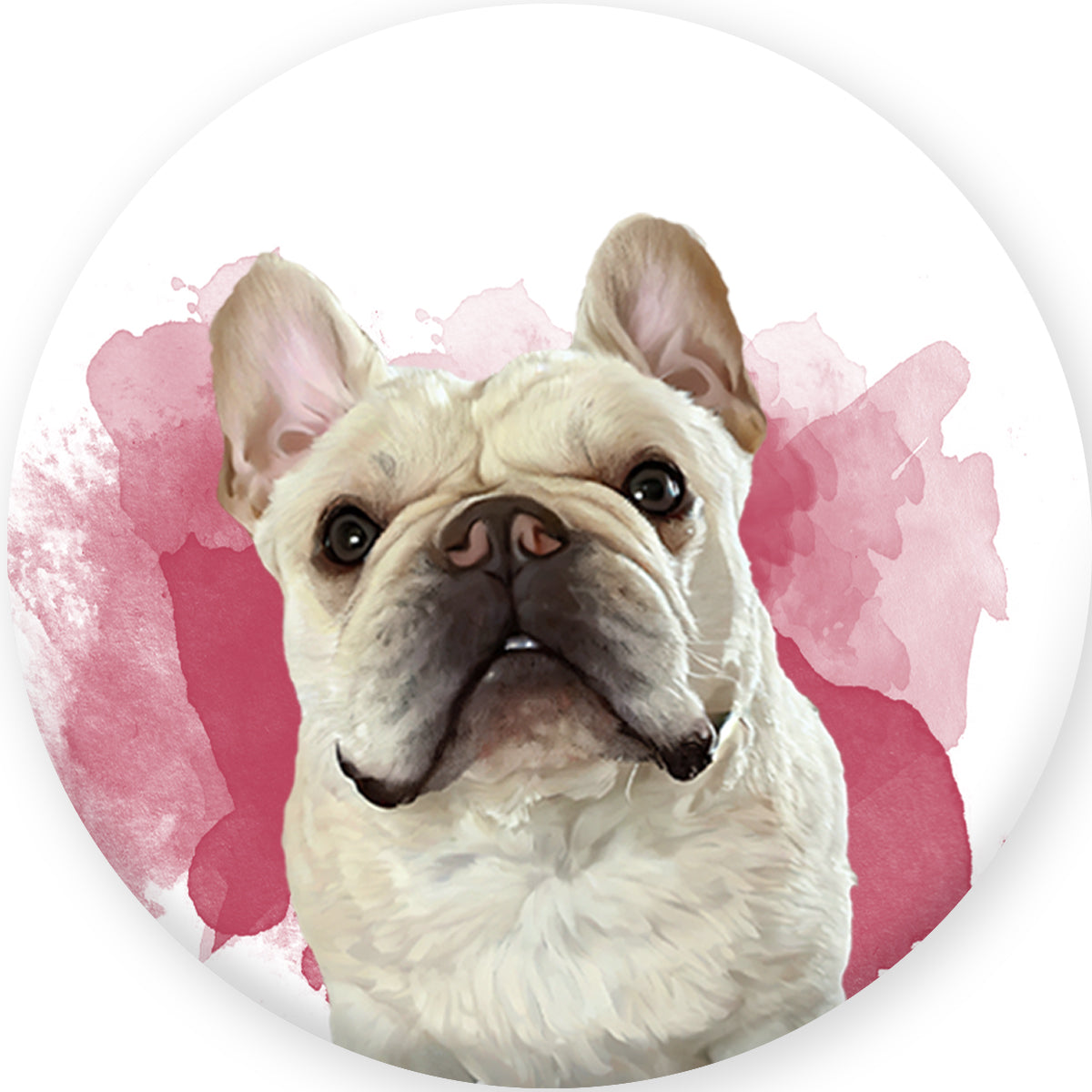 FurryDise-Personalized Watercolor Photo Pet Ornament