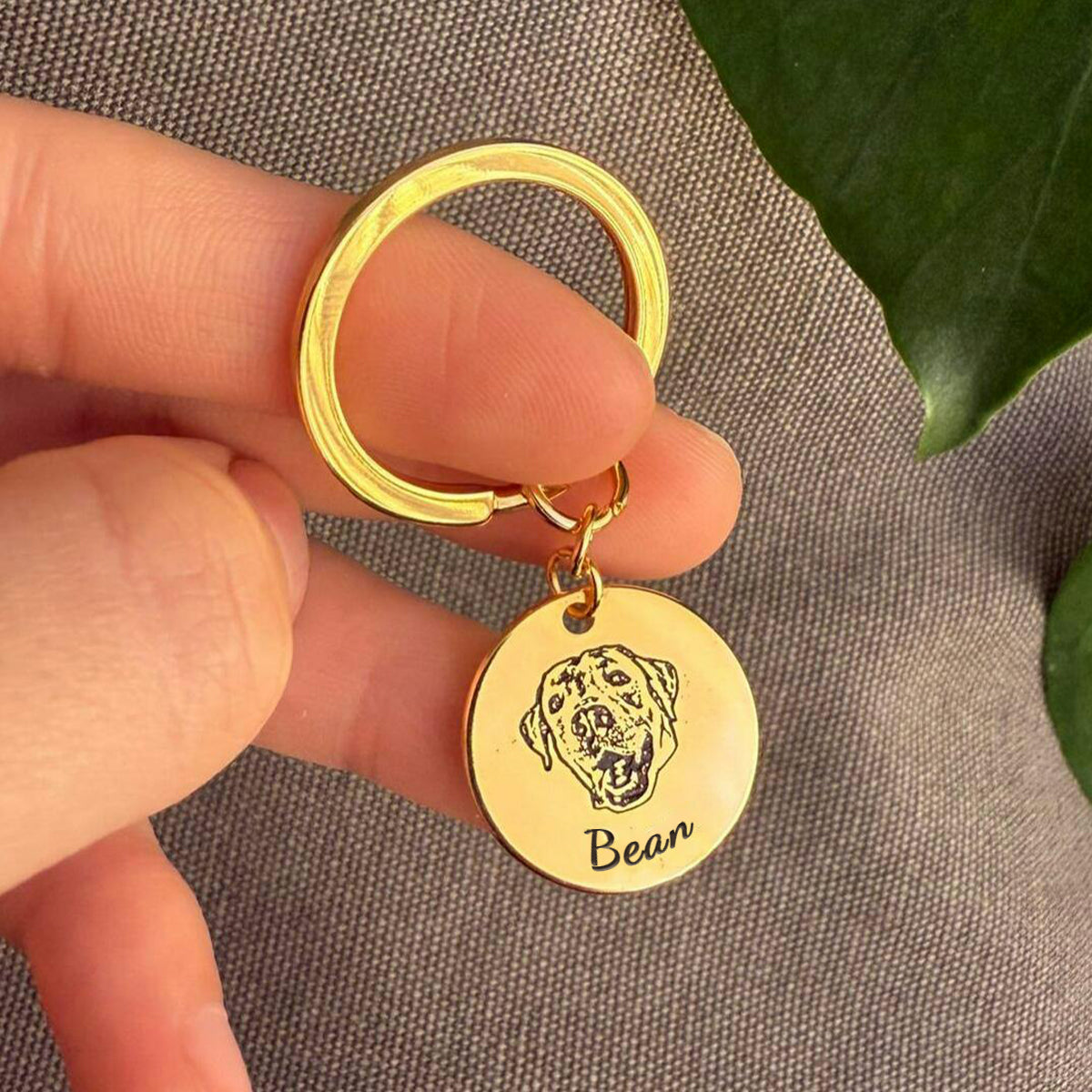 FurryDise-Pet Face Keychain