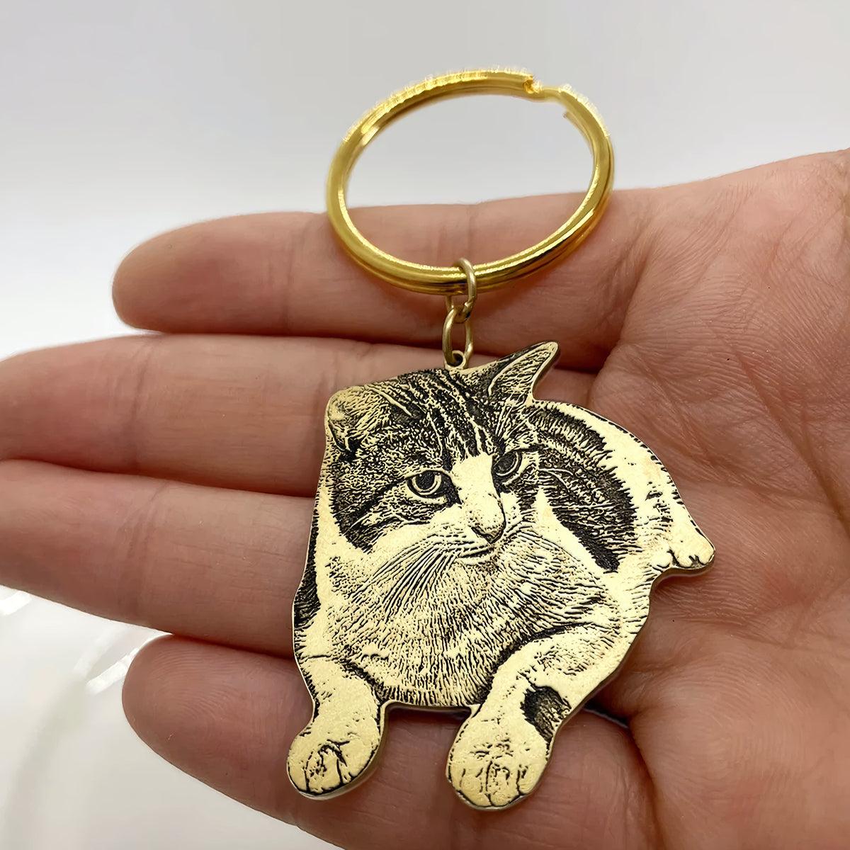 Pet Portrait Keychain - Furrydise