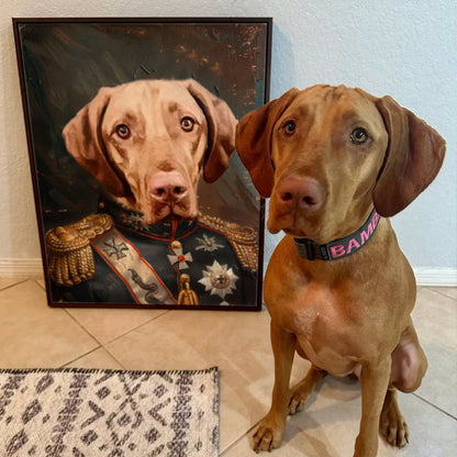 Royal Pet Portrait-The General