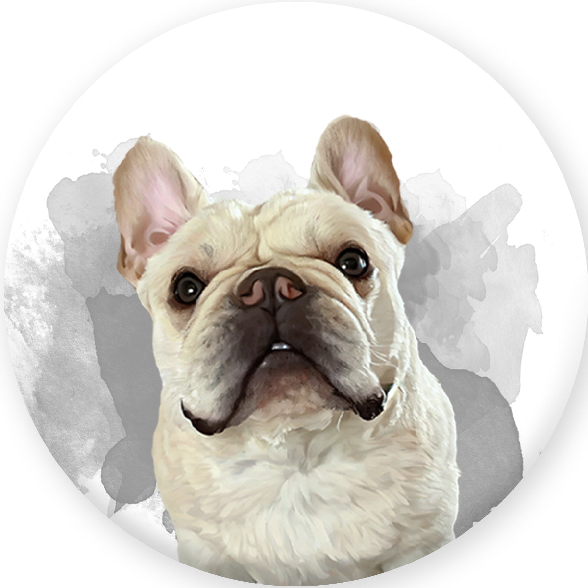 FurryDise-Personalized Watercolor Photo Pet Ornament