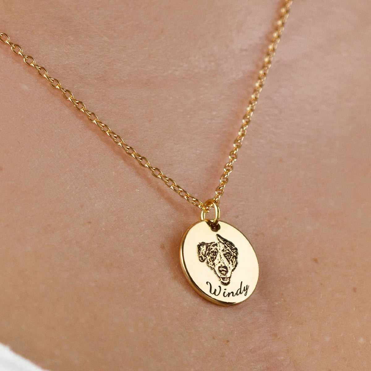 FurryDise-Pet Face Necklace