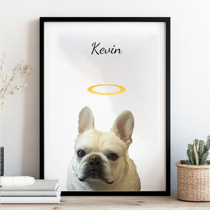 FurryDise-Memorial Pet Portrait-Halo