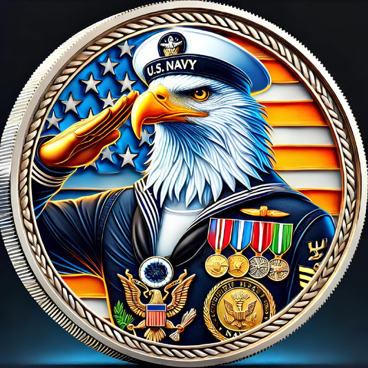 U.S. Navy Commemorative Coin · The Sentinel Sailor Edition