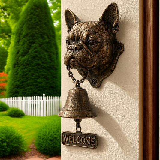 French Bulldog Welcome Doorbell