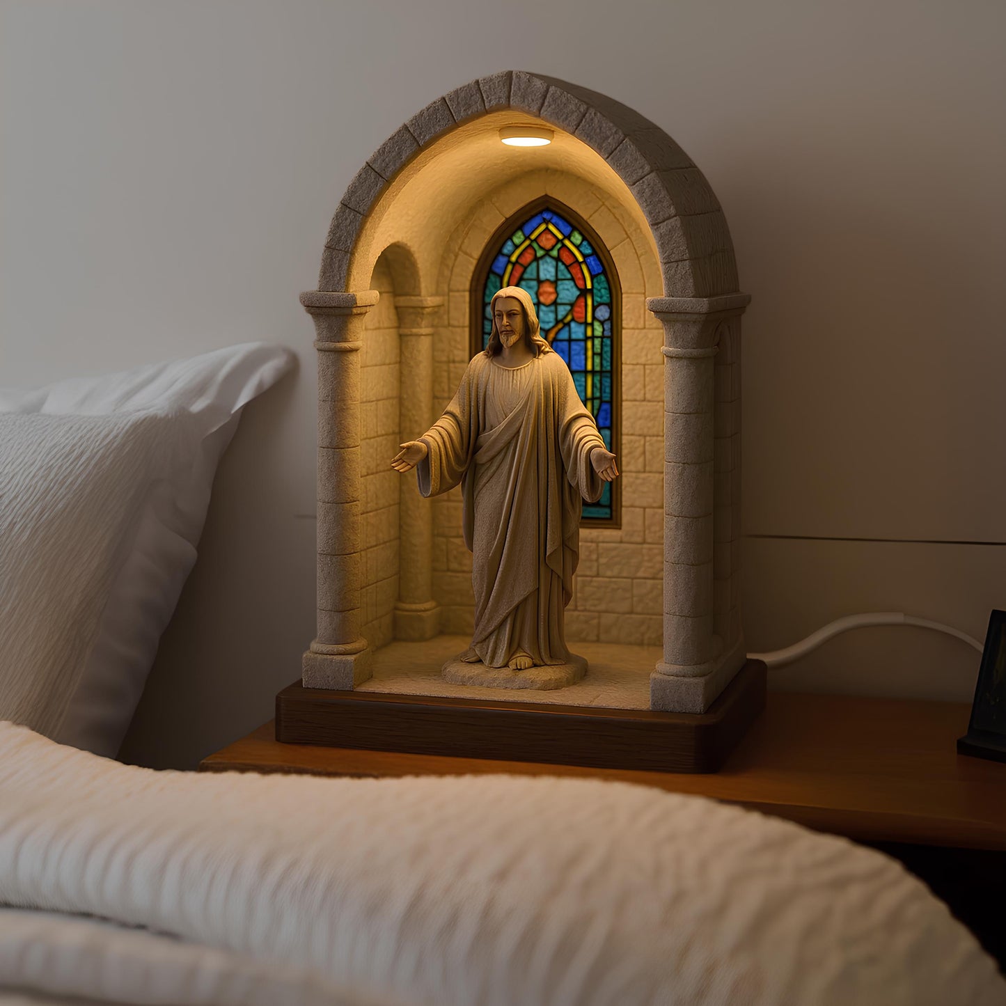 ✝️ The Light of Grace Jesus Cathedral Companion Lamp