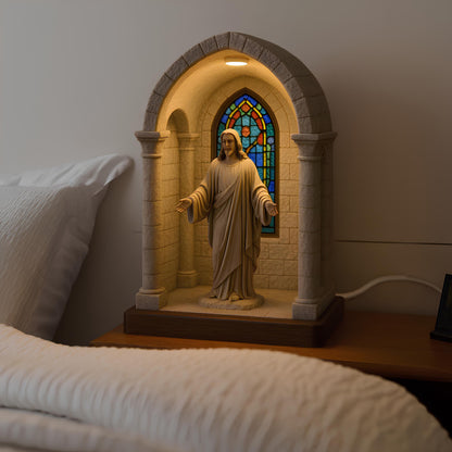 ✝️ The Light of Grace Jesus Cathedral Companion Lamp