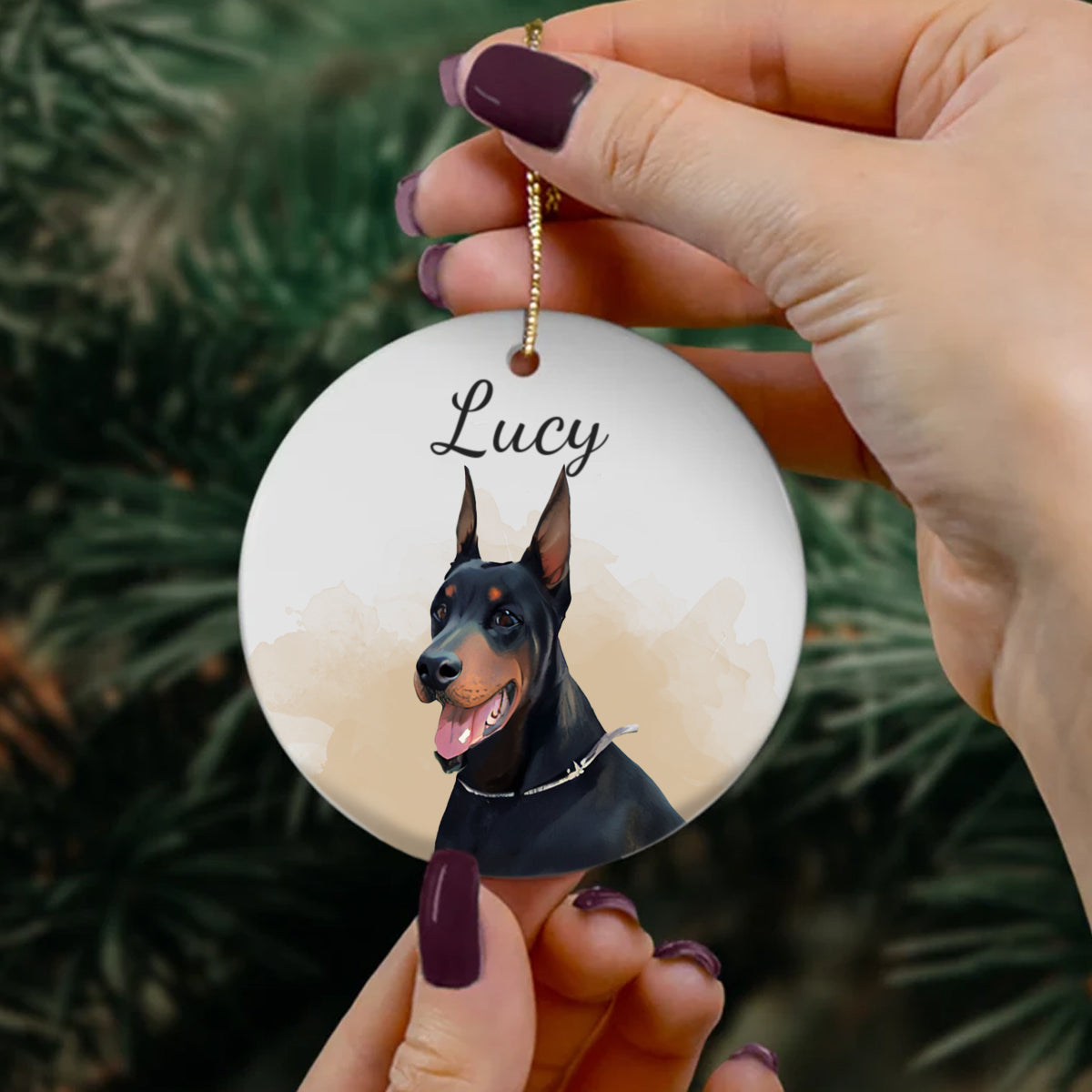 FurryDise-Custom Pet Ornament-Name