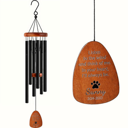 Custom Pet Memorial wind chime - Furrydise