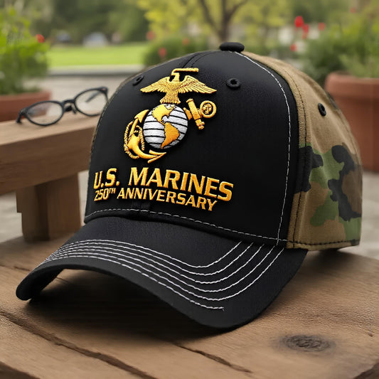 U.S. MARINES 250th Anniversary Cap