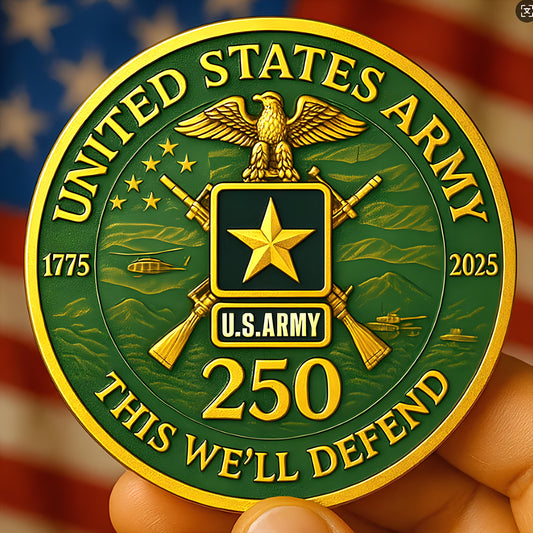 U.S. Army 250th Anniversary Commemorative Coin