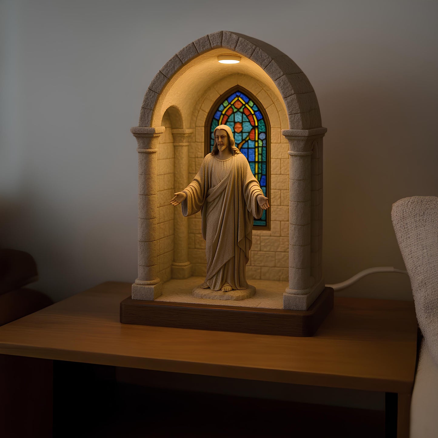 ✝️ The Light of Grace Jesus Cathedral Companion Lamp