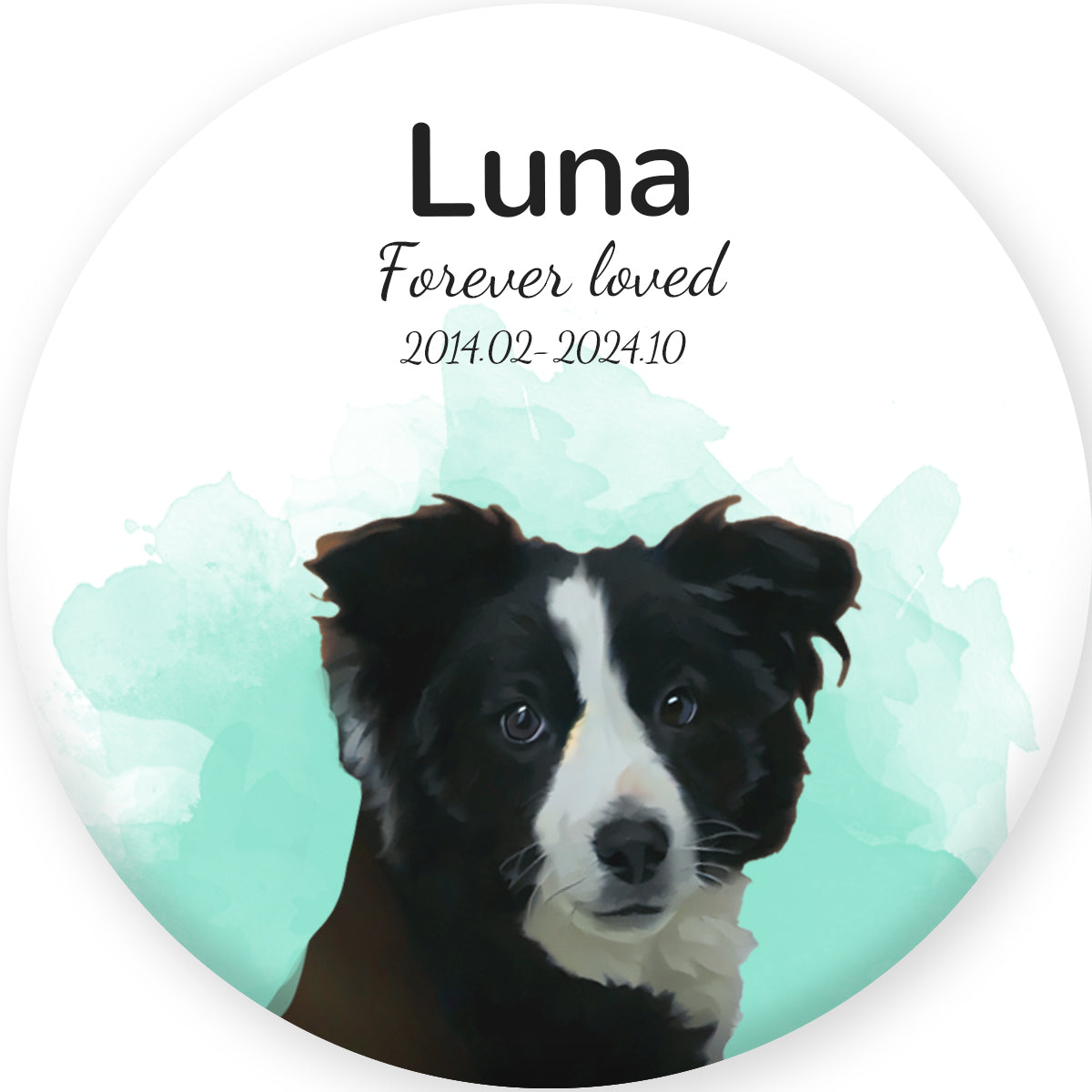 FurryDise-Custom Pet Ornament-Forever Loved