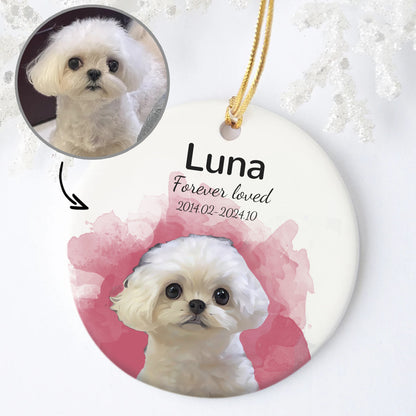 FurryDise-Custom Pet Ornament-Forever Loved