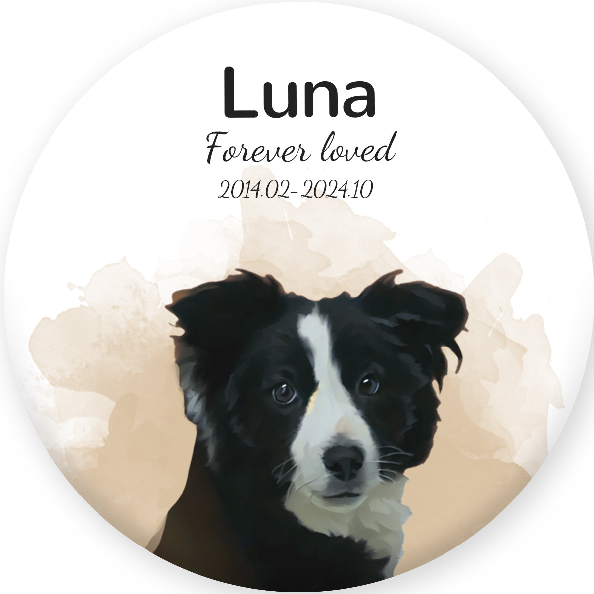 FurryDise-Custom Pet Ornament-Forever Loved