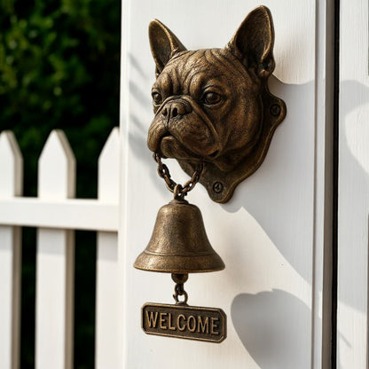French Bulldog Welcome Doorbell