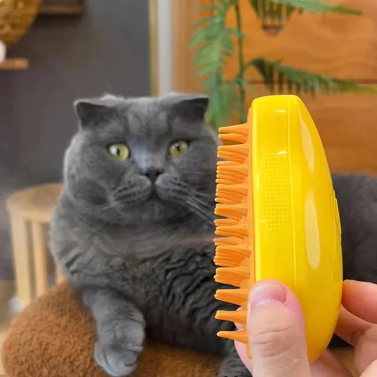 FurryDise™|Nano Mist Cat Brush – Healthy, Shiny, and Tangle-Free Fur!