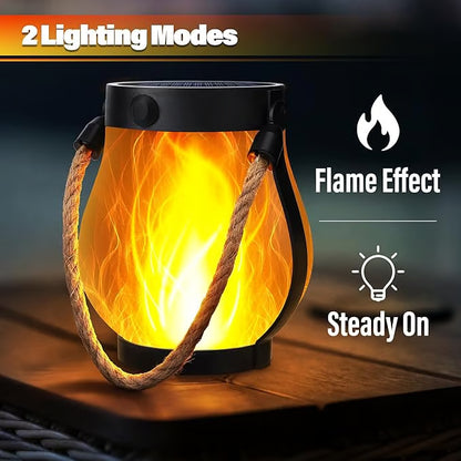 GlowFlame™ Solar Lantern