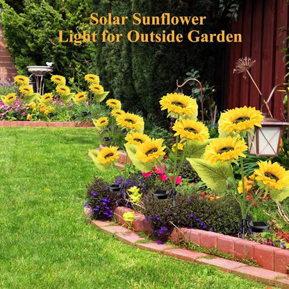 ForeverBloom™ Solar Sunflower Lights