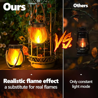 GlowFlame™ Solar Lantern