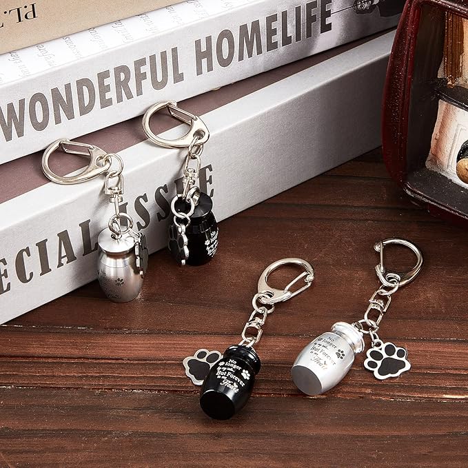 Pet Memorial Urns Keychain