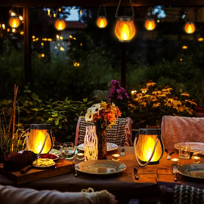 GlowFlame™ Solar Lantern