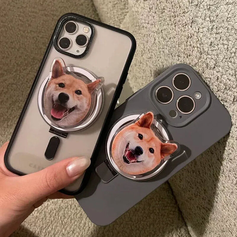 Customized Pet Face Phone Grip Holder For Pet Lovers