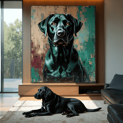 Custom Pet Portrait - Abstract Style