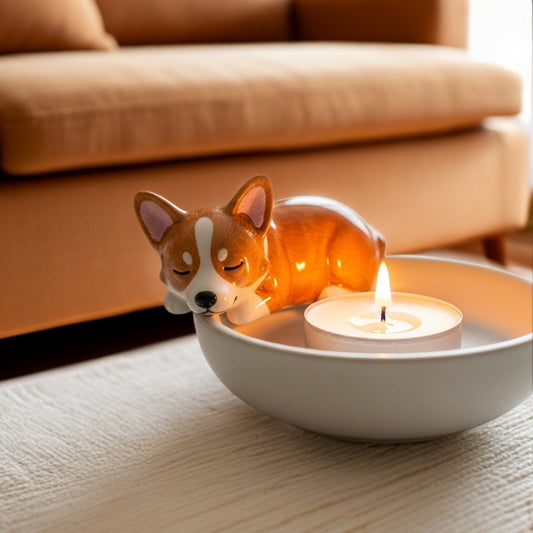 Corgi Candle Companion