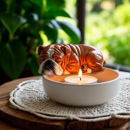 Bulldog Candle Companion