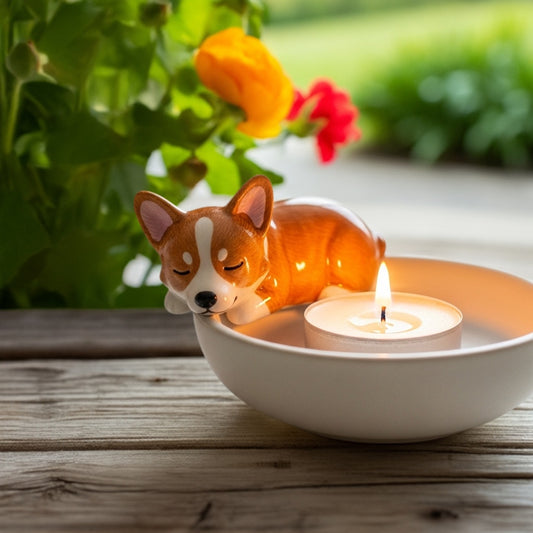 Corgi Candle Companion