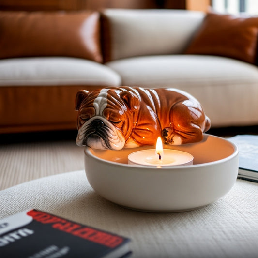 Bulldog Candle Companion