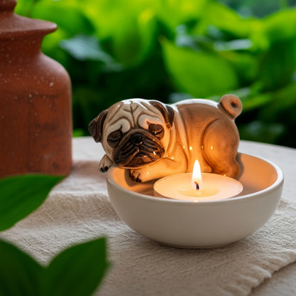 Pug Candle Companion