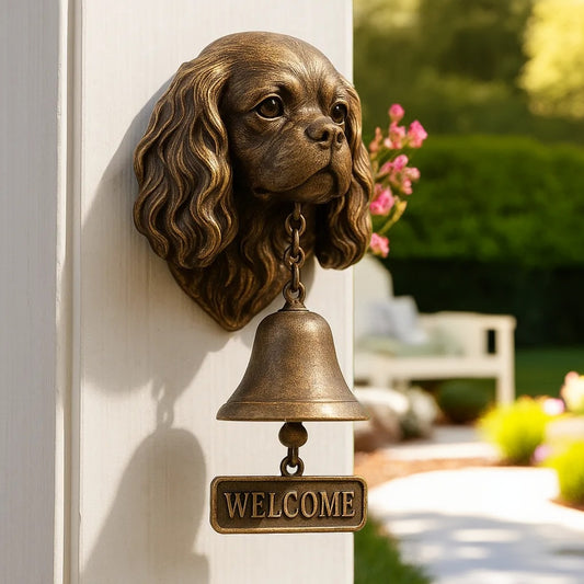 King Charles Spaniel Welcome Doorbell