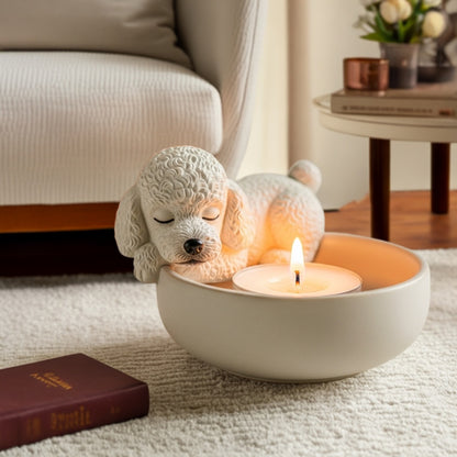 Poodle Candle Companion