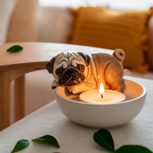Pug Candle Companion