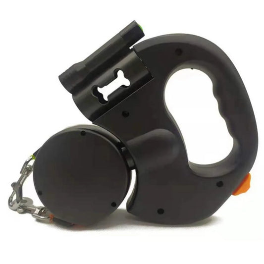 GlowLeash Duo™ – LED Dual Retractable Dog Leash for Small Dogs