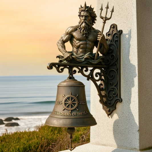 Poseidon's Guardian Bell – Honoring 250 Years of the U.S. Navy