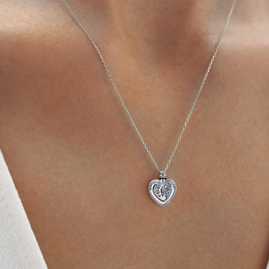 Cremation Urn Necklace - Always In My Heart - Furrydise