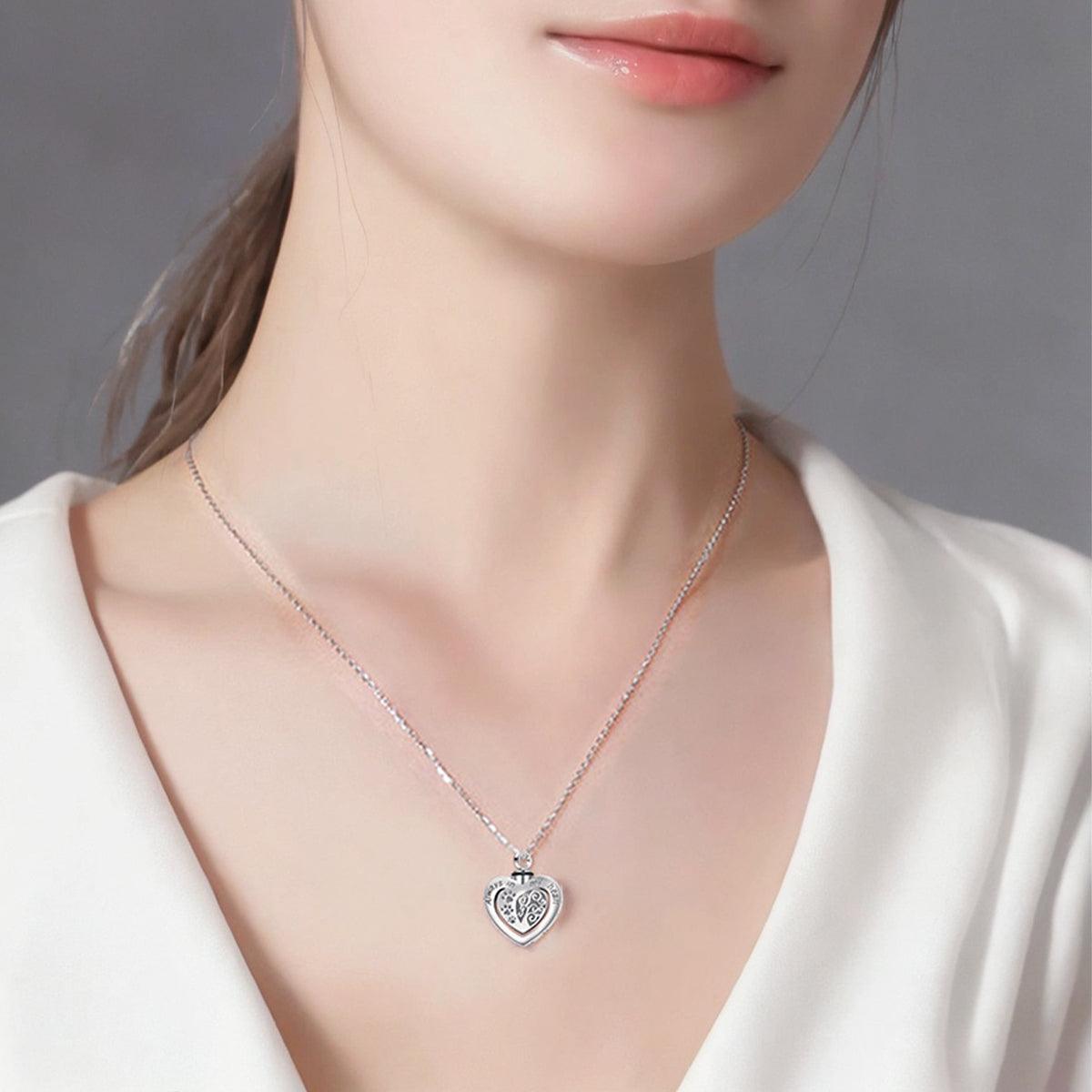 Cremation Urn Necklace - Always In My Heart - Furrydise