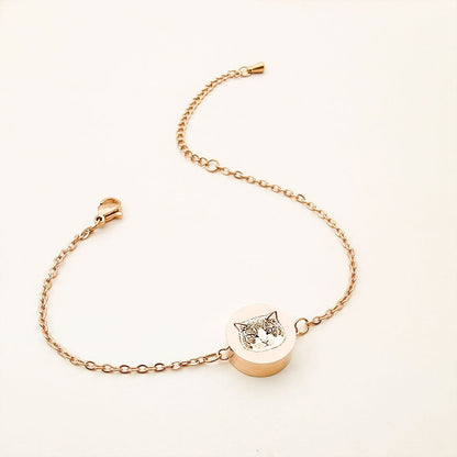Personalized Pet Urn Bracelet