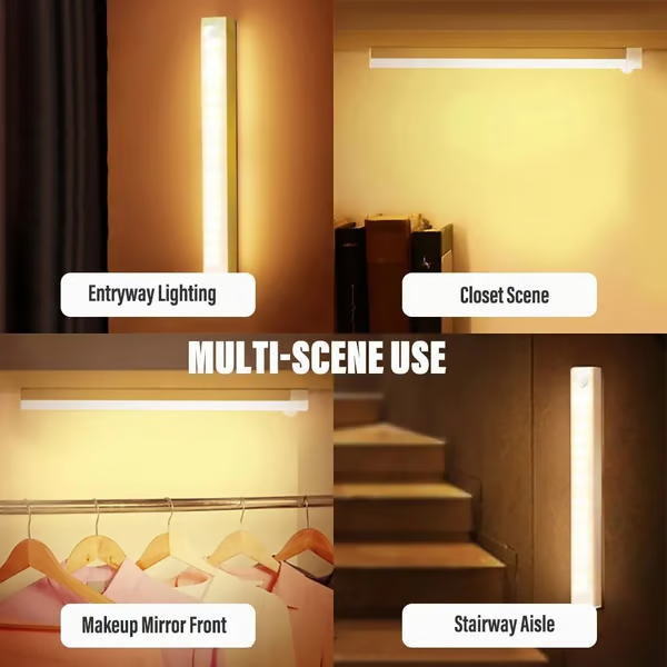 Smart Motion Sensor Rechargeable LED Light