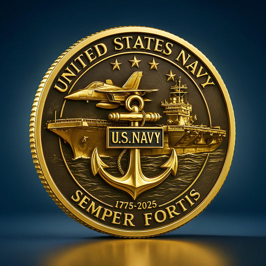 UNITED STATES NAVY · 250th Anniversary Coin