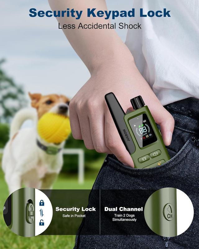 Stop Bad Behavior Fast – Waterproof Dog Shock Collar with Remote (4200ft)