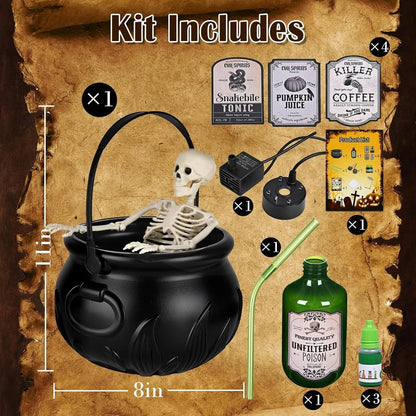 Halloween Mist Cauldron DIY Kit