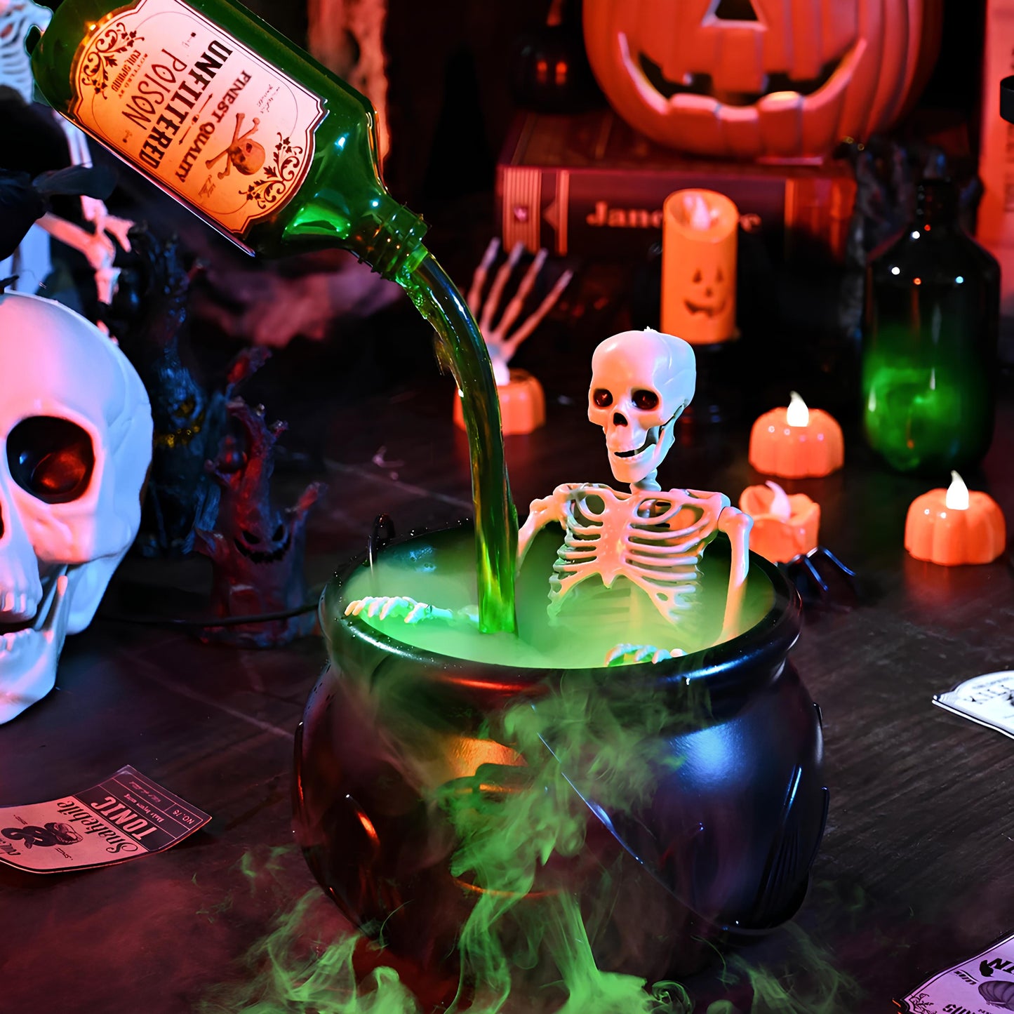 Halloween Mist Cauldron DIY Kit