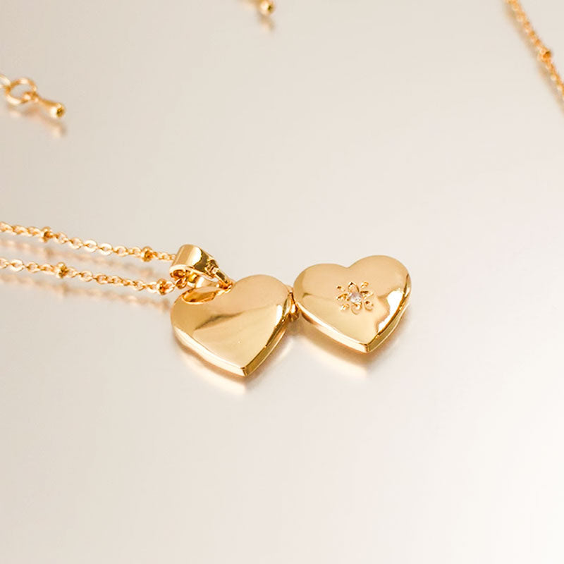 Heart Pet Memorial Gift Photo Locket Necklace
